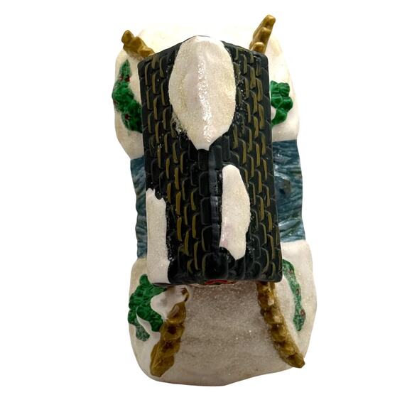 Cobblestone Corners 2003 Covered Bridge Christmas Village Figurine - Picture 5 of 9